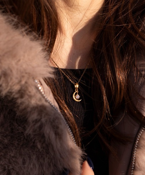 IRIEBEACH（アイリービーチ） ネックレス MINI sun and moon necklace