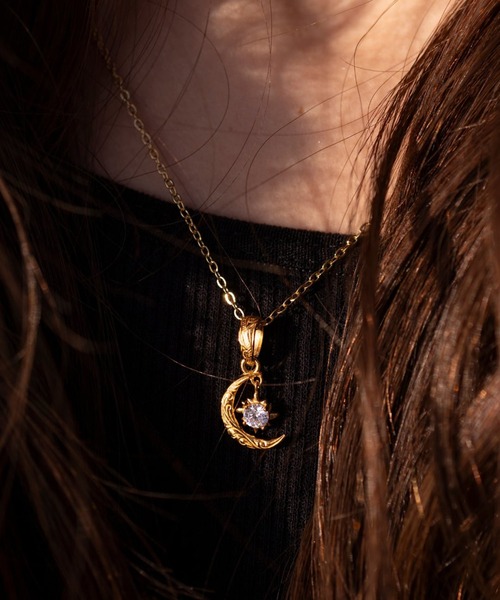 IRIEBEACH（アイリービーチ） ネックレス MINI sun and moon necklace