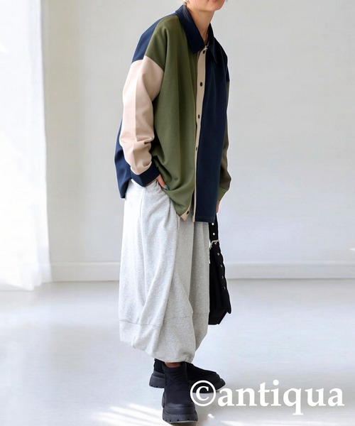「antiqua」 ジャケット ONESIZE ブルー系その他 レディース_画像5