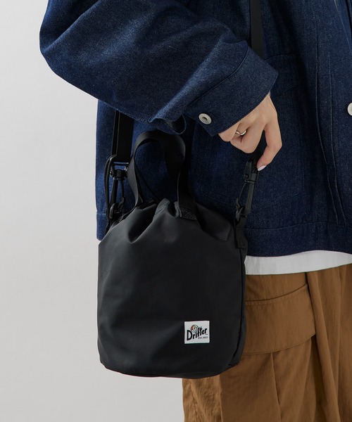 ショルダーバッグ バッグ レディース 「Drifter」/DRAWSTRING POUCH ドリフター円マチドローストリングショルダーバッグ｜zozo｜15