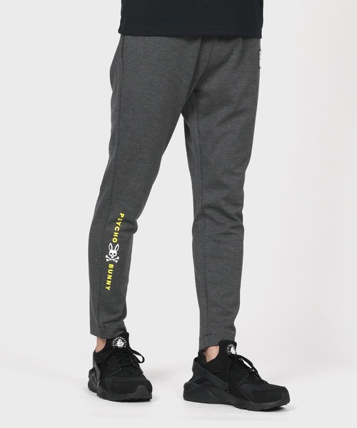 パンツ 〔SPORTS LINE〕ラバーワッペン ストレッチポンチパンツ