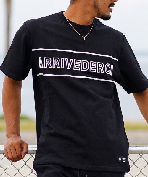 adamsJUGGLER tシャツ エンブロイダリーロゴティー メンズ