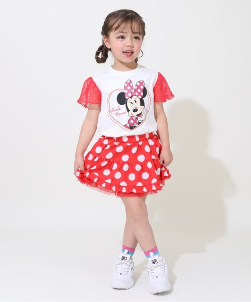BABYDOLL スカート 総柄ボリュームスカッツ 7918K キッズ 子供服