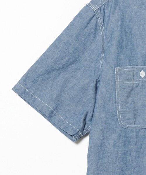 BEAMS+ シャツ BEAMS PLUS / シャンブレー ショートスリーブ