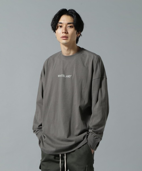 ホワイトランド Tシャツ 黄緑 ラフ カジュアル WHITELAND tシャツ 「WEB＆DEPOT限定」WHITELAND/ホワイトランド
