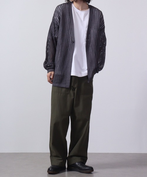 earth music&ecology｜メッシュカーディガン | Rakuten Fashion
