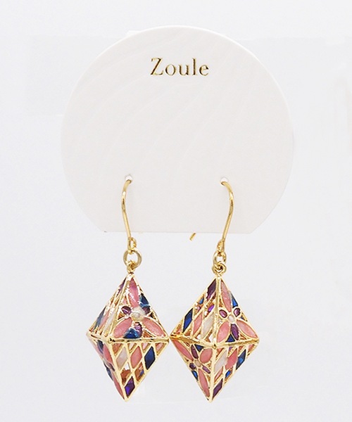 ピアス Zoule ゾーラ：モロッカシリーズ MOROCCAN フラワーランタン  