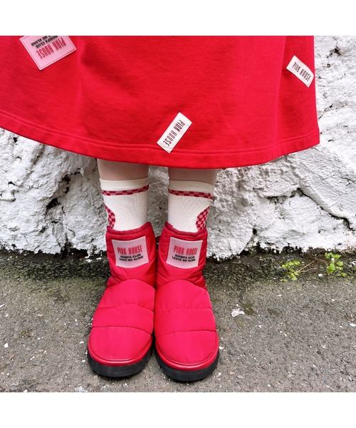 PINK HOUSE 靴下 BIGロゴソックス : ZOZOTOWN Yahoo!店 - 通販