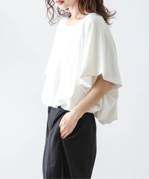 Lajour made in Japan 日本製 トップス バルーンシルエット ブラウス ラジュール【laj-tp054】【即納：1-5営業日】【送料無料】ユ込3 楽天市場】【ラジュール×半額クーポン対象】Lajour made in