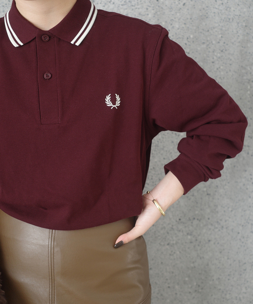 tシャツ FRED PERRY/フレッドペリー TIPPED SHIRT M3636 レディース FRED PERRY tシャツ PERRY/フレッドペリー TIPPED SHIRT M3636