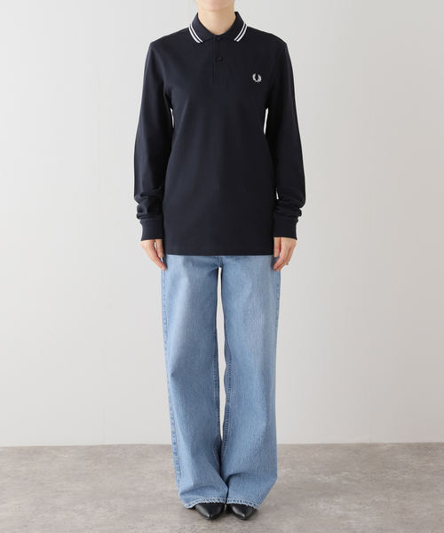 tシャツ FRED PERRY/フレッドペリー TIPPED SHIRT M3636 レディース FRED PERRY tシャツ PERRY/フレッドペリー TIPPED SHIRT M3636