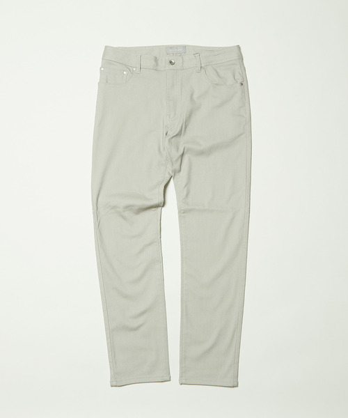 MEN'S MELROSE パンツ 逆綾ハイパーストレッチ裏起毛スリムテーパード5