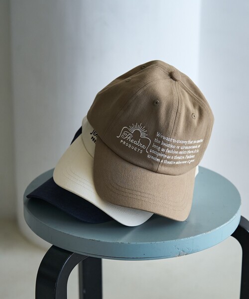 ciatre シアター キャップ　ベージュ ciatre logo cap | ciatre