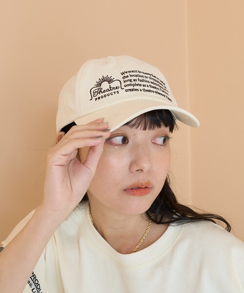 タイムセール新品未使用 THEATRE PRODUCTSシアタープロダクツ　帽子 FREAK'S STORE キャップ 帽子 THEATRE PRODUCTS × STORE