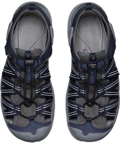 「KEEN」 サンダル 25cm ネイビー メンズ_画像4