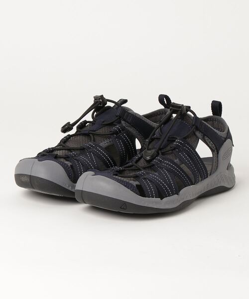 「KEEN」 サンダル 25cm ネイビー メンズ_画像9