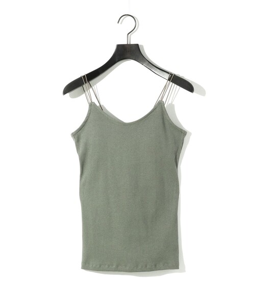 tシャツ MIDIUMISOLID for Ladies パッドブラキャミソール レディース MIDIUMISOLID tシャツ for Ladies パッドブラキャミソール
