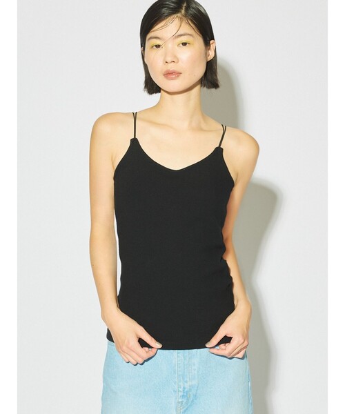 tシャツ MIDIUMISOLID for Ladies パッドブラキャミソール レディース