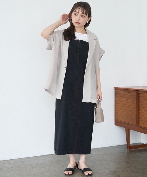 ワンピース Gillian ダブルカラーニットワンピース | JILL by JILL STUART（ジル