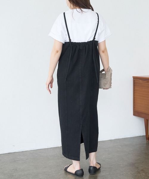 LAVEANGE ワンピース デニムキャミワンピース : ZOZOTOWN Yahoo