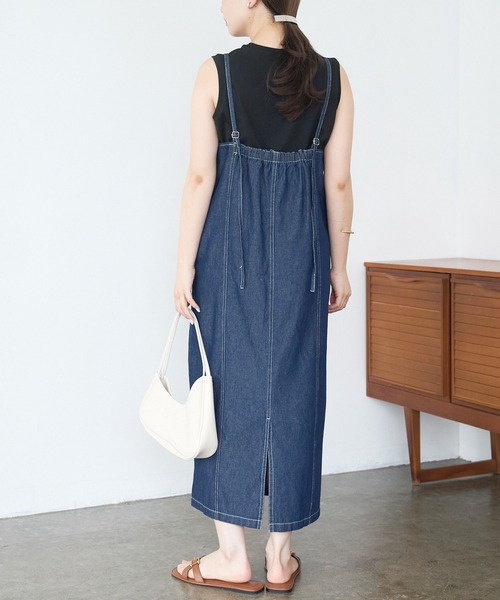   Jeans ミラノジャージーキャミソールワンピ 送関込 シアーインナーセットキャミソールワンピース｜WOMEN｜250HAF33