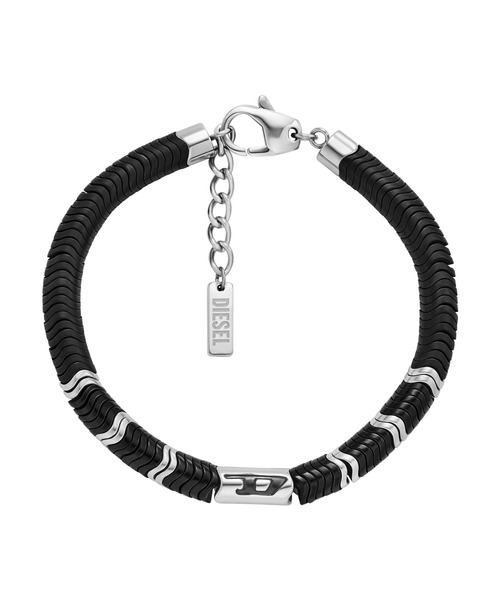 DIESEL ブレスレット DIESEL ブレスレット ディーゼル アクセサリー メンズ シルバー