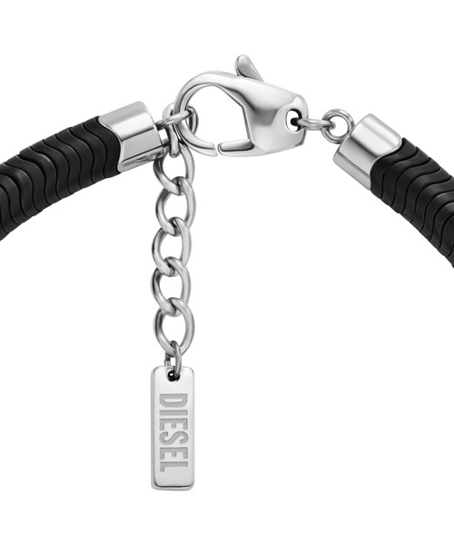 DIESEL ディーゼル ブレスレット DX1574931 DIESEL ブレスレット ディーゼル アクセサリー メンズ シルバー