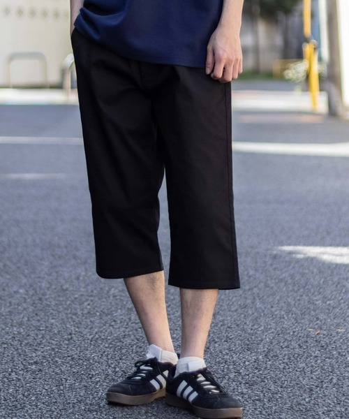 NAVY パンツ NAVY SARARI 裏メッシュドビークロップドパンツ メンズ
