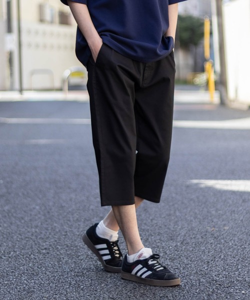NAVY パンツ NAVY SARARI 裏メッシュドビークロップドパンツ メンズ
