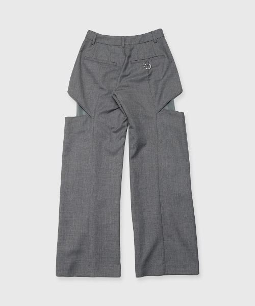 【新品】josemoon スリットスリムパンツ JOSE MOON（ジョゼムーン） スラックス パンツ SLIT SLIM PANTS