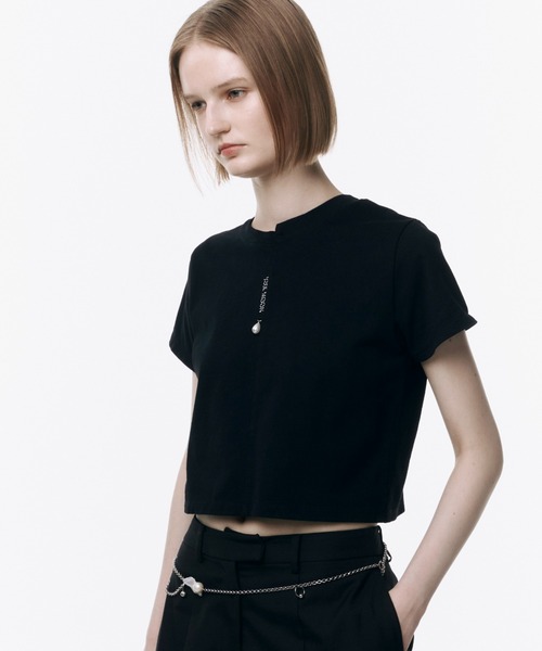 JOSE MOON スラックス パンツ SLIT SLIM PANTS/スリットスリム
