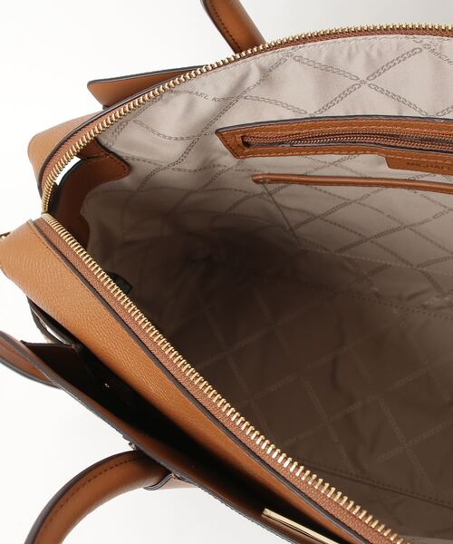 Michael Kors ブラウンレザー2WAYバック♡ MICHAEL KORS マイケルコース MICHAEL 2wayトートバッグ PVC