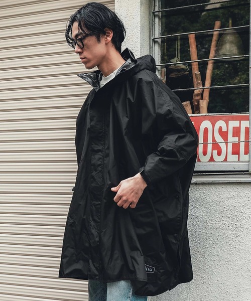 レインコート カッパ KiU/キウ　NEW STANDARD RAIN PONCHO 2ND レディース メンズ | KiU