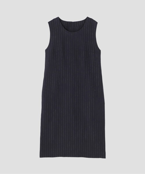 美品 MHL. マーガレットハウエル YARN DYE DRY ワンピース MARGARET HOWELL ワンピース YARN DYED LINEN : ZOZOTOWN Yahoo