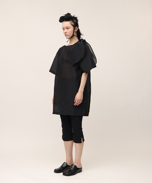 leinwande（ラインヴァンド） ワンピース 「leinwande」Ribbon Organdy