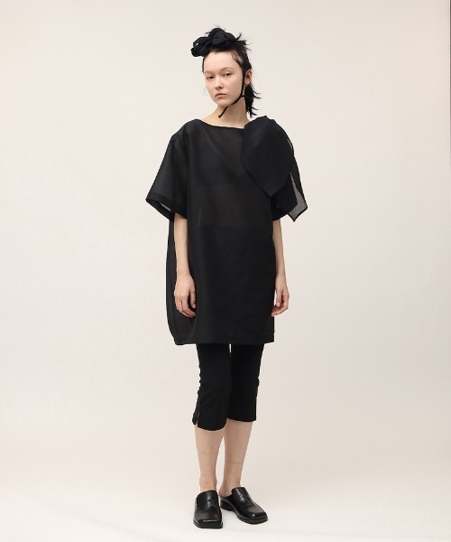 leinwande（ラインヴァンド） ワンピース 「leinwande」Ribbon Organdy