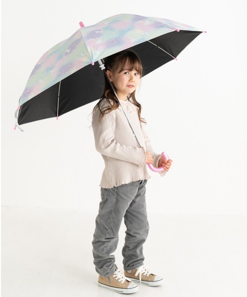 FABHUG 傘 晴雨兼用傘 キッズ 子供 男の子 女の子 : ZOZOTOWN