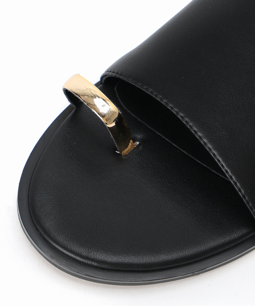 LE VERNIS/ルベルニ Toe ring sandals 2 WEB限定追加2》LE VERNIS/ルベルニ Toe ring sandals（サンダル
