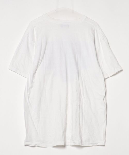 「BEAMS T」 半袖Tシャツ L ホワイト メンズ