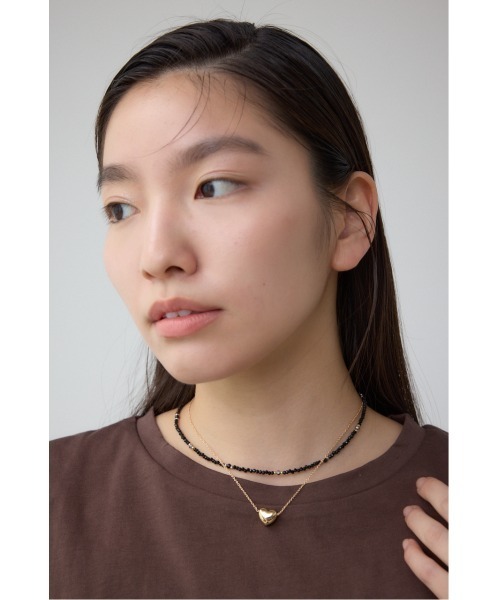 【ASUL BY MOUSSY】二連ネックレス AZUL BY MOUSSY ネックレス ビーズ2連ネックレス レディース