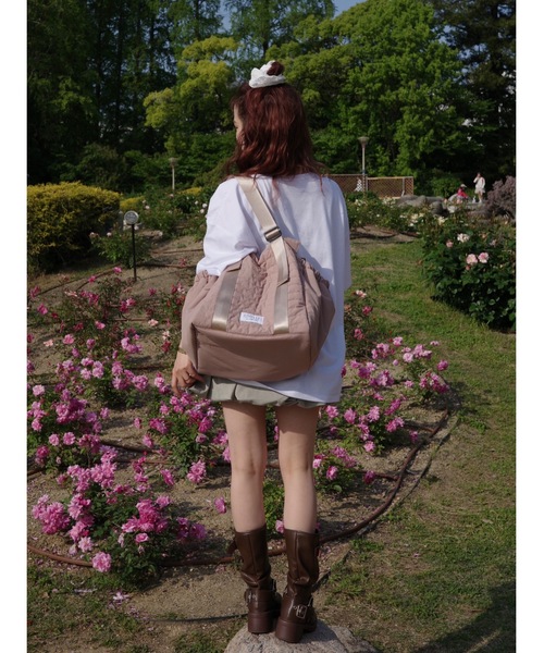 jumelle multi tote bag ピンク JUMELLE ジュメロ | ［最高の旅行の相棒✈️］ multi tote bag