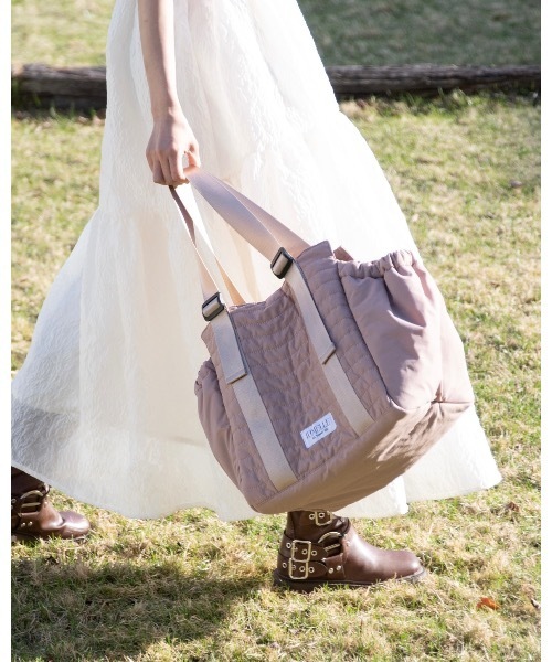 jumelle multi tote bag ピンク JUMELLE ジュメロ | ［最高の旅行の相棒✈️］ multi tote bag