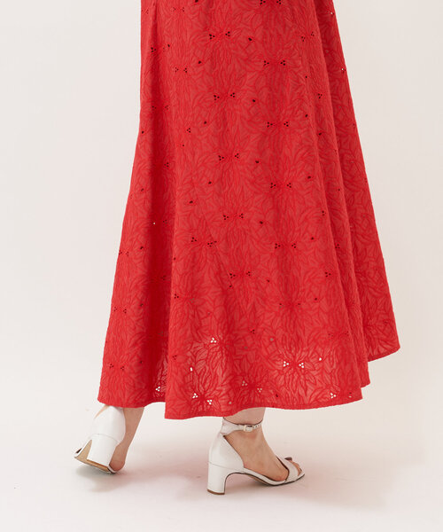 THE TOE Arta Ribbon Onepiece レッドSサイズ Arta Ribbon Onepiece – THE TOÉ