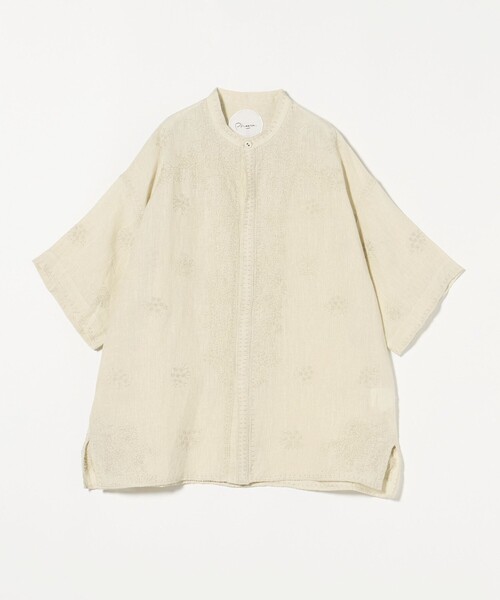 pheeta ブザムシャツ　リネン メンズ別注 Pheeta -24aw Exclusive Model