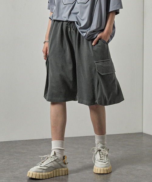 パンツ 「Alfred Alex」ヴィンテージ ピグメント加工 スウェット