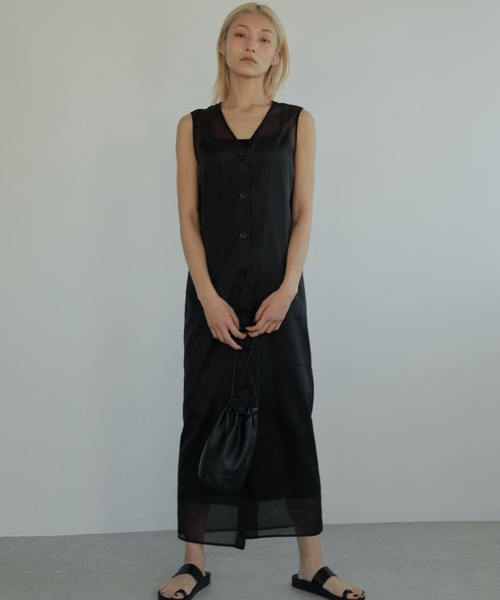 anuke ワンピース Stripe Layered Onepiece : ZOZOTOWN Yahoo!店