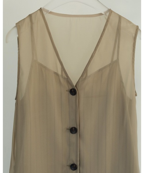 anuke Stripe Layered Onepiece 新品未使用タグ付き ànuke online store（アンヌーク） / Stripe Layered