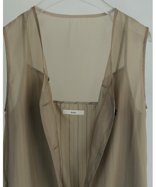 anuke アンヌーク　Stripe Layered Onepiece anuke(アンヌーク) Stripe Layered Onepiece | サウスオレンジ