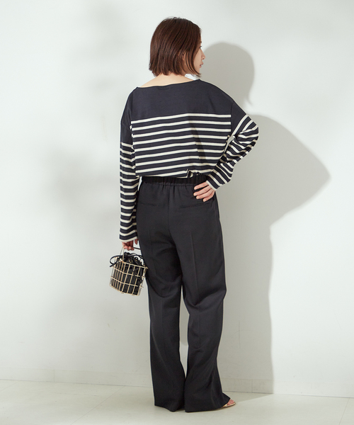 tシャツ 「別注」「Leminor/ルミノア」ナバルバスクシャツ：カットソー レディース LEMINOR tシャツ 「別注」「Leminor/ルミノア」ナバルバスク