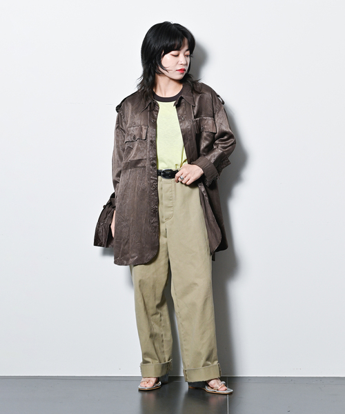 cityshop CITYSHOP Vネック 長袖Tシャツ THE MOOD cityshop CITYSHOP Vネック 長袖Tシャツ THE MOOD